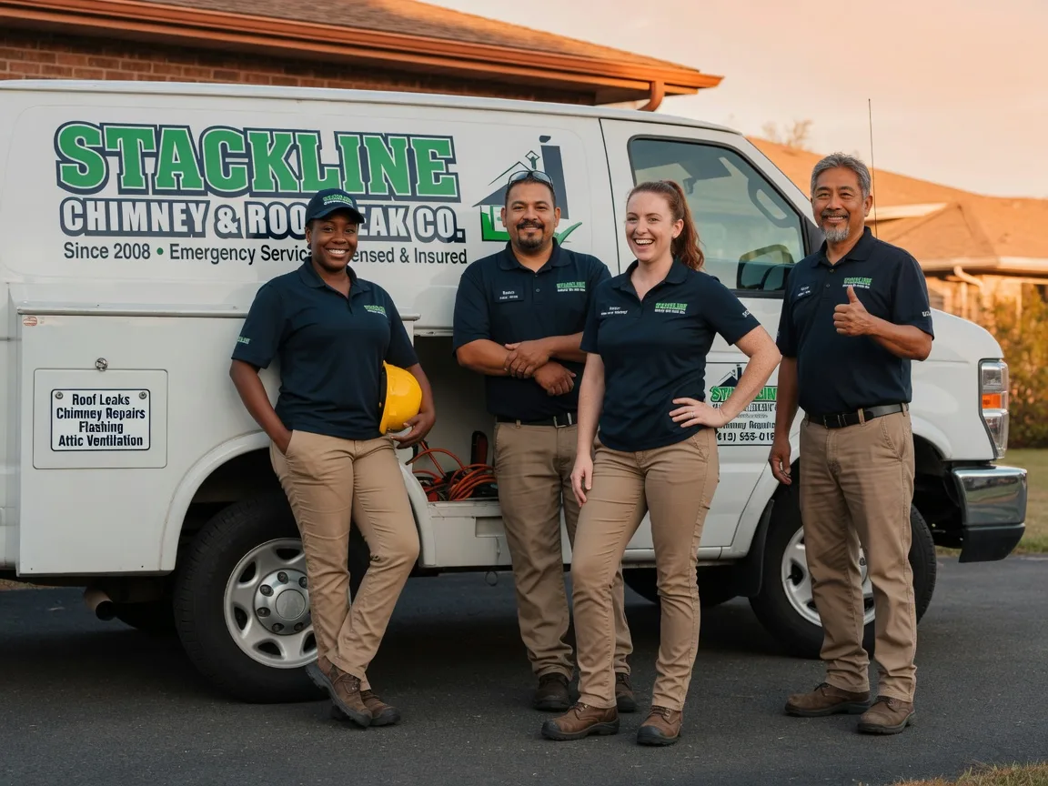 Chimney flashing repair company in Mansfield, TX